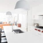 clean white modern kitchen