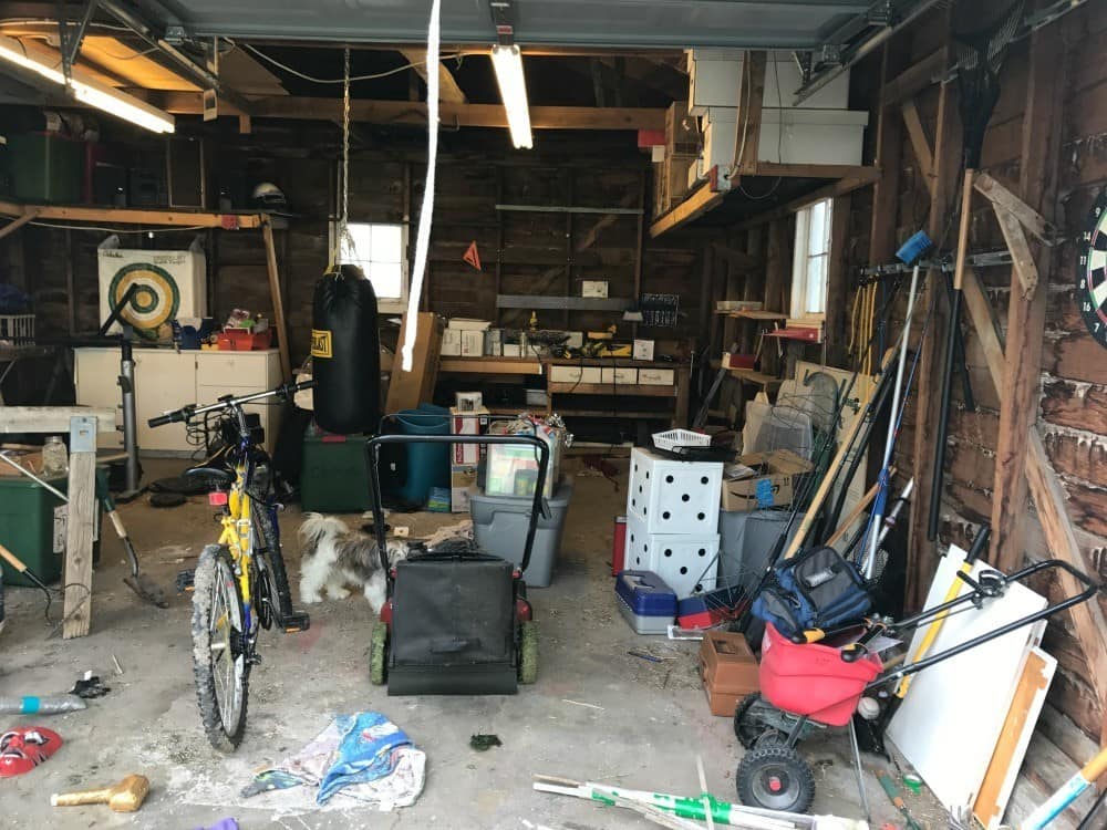 Declutter and Organize Garage