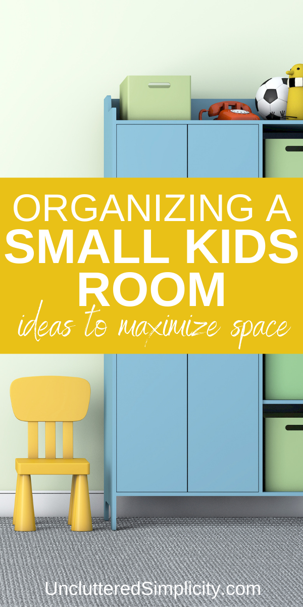 small kids room organization pin