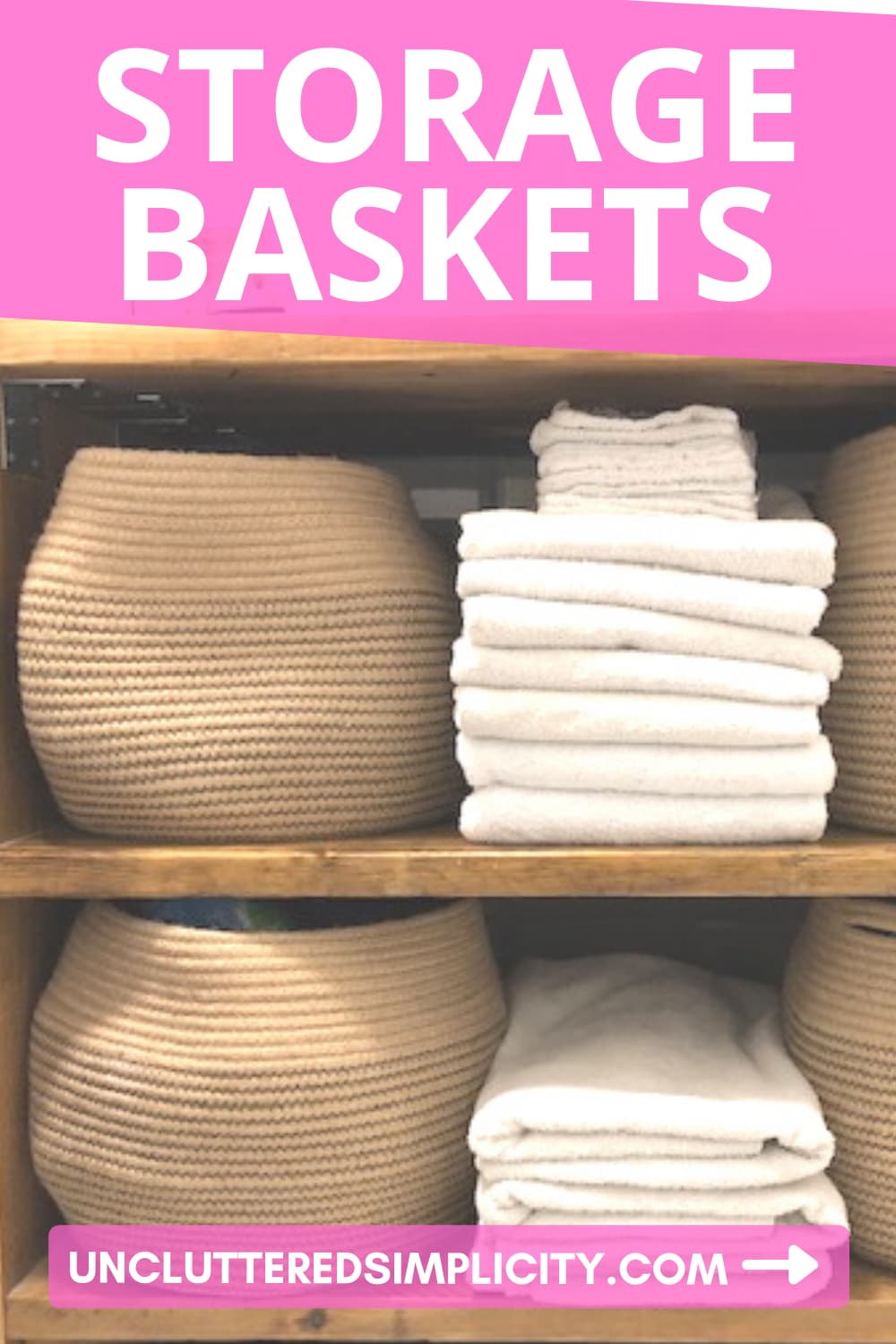 organizing products storage baskets