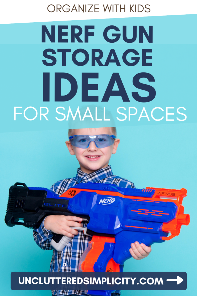 Nerf Storage Ideas for Small Spaces